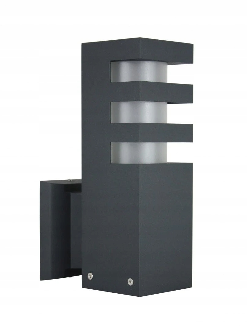 Venkovní nástěnné zahradní svítidlo tmavě šedé, minimalistické, IP54 Su-ma