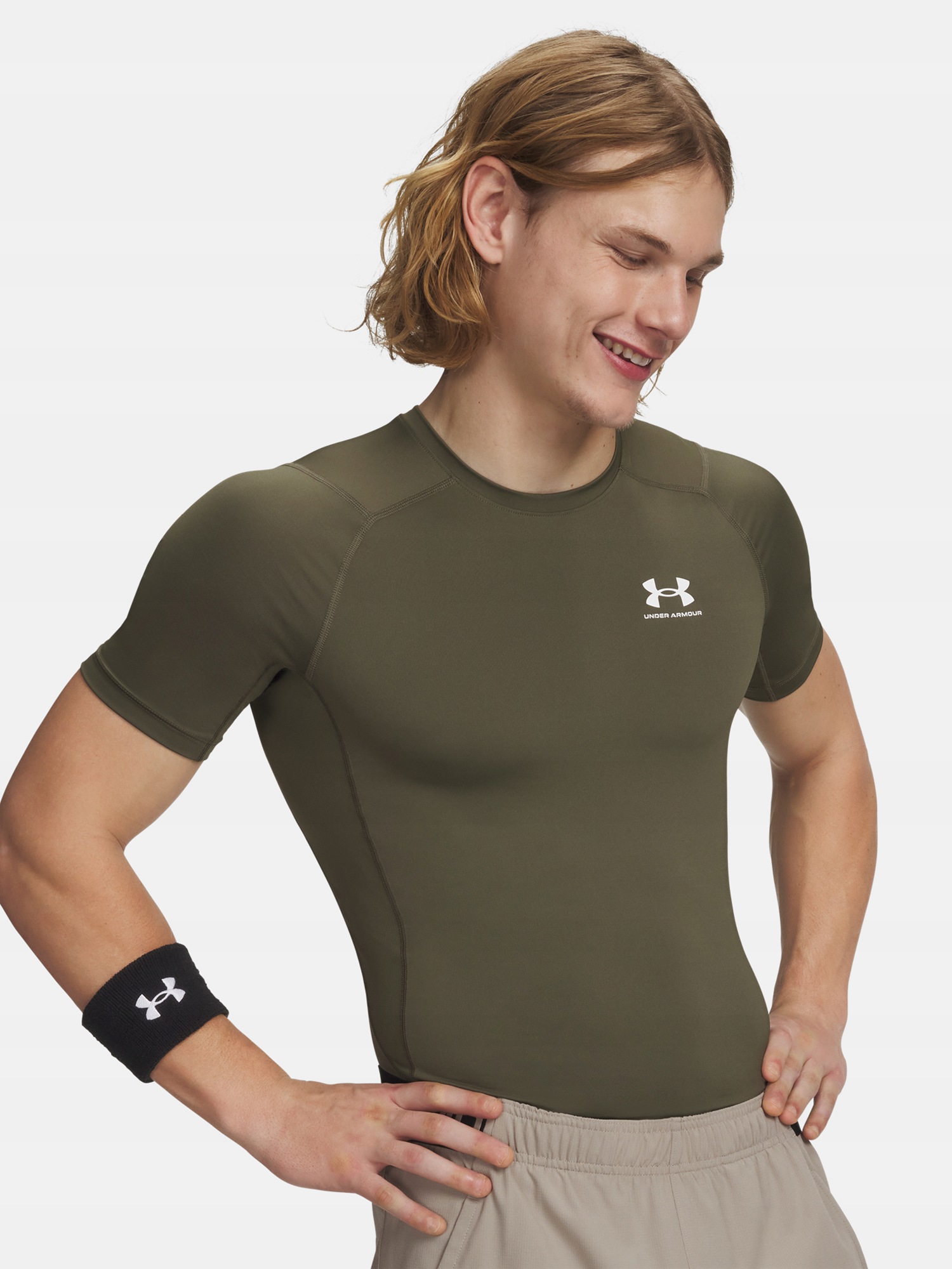 Tričko Ua Hg Armour Comp Ss-grn