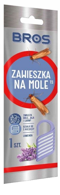 

Bros Zawieszka Na Mole Lawenda Do Szafy Garderoby