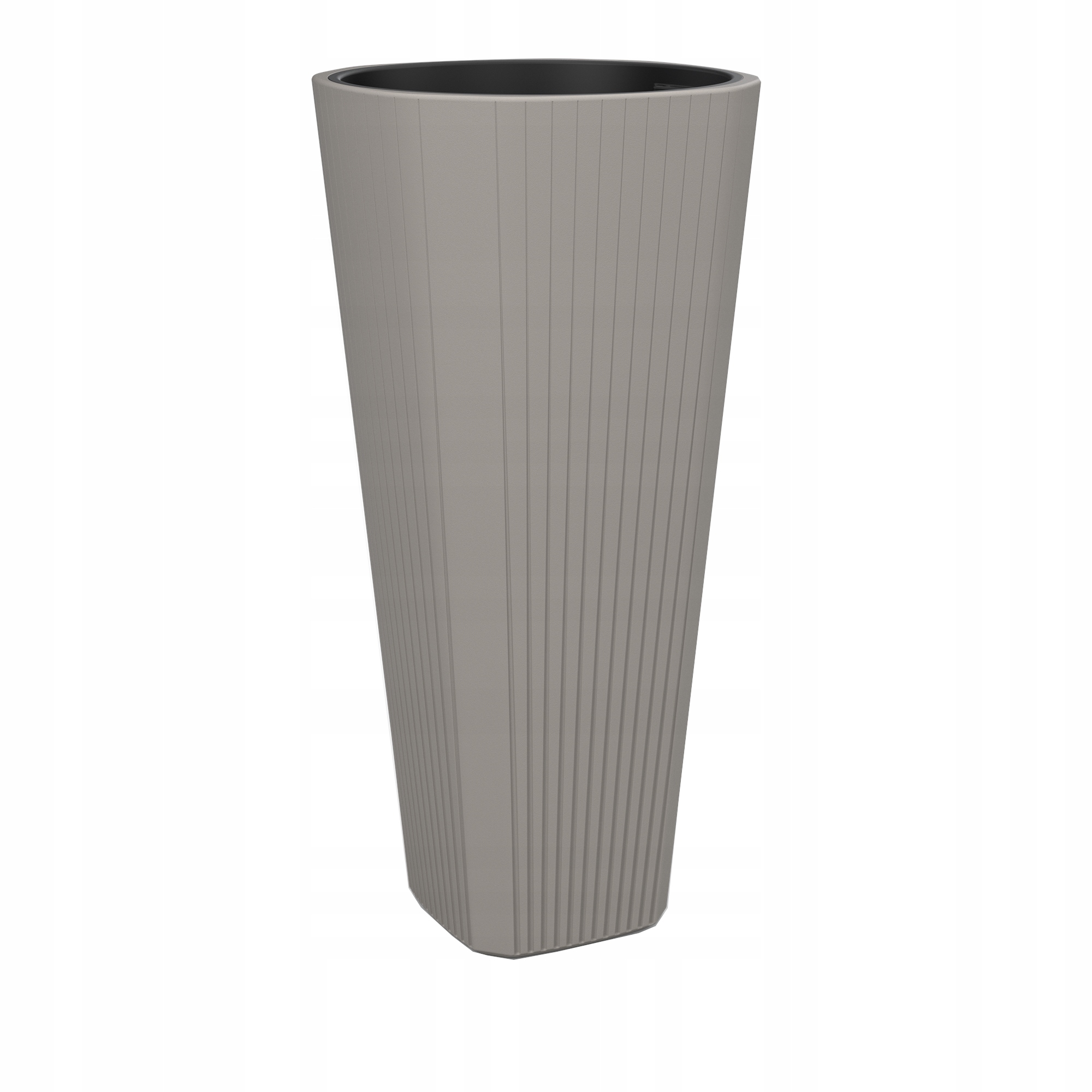 

Doniczka Muza fi39 h81 taupe Lamela