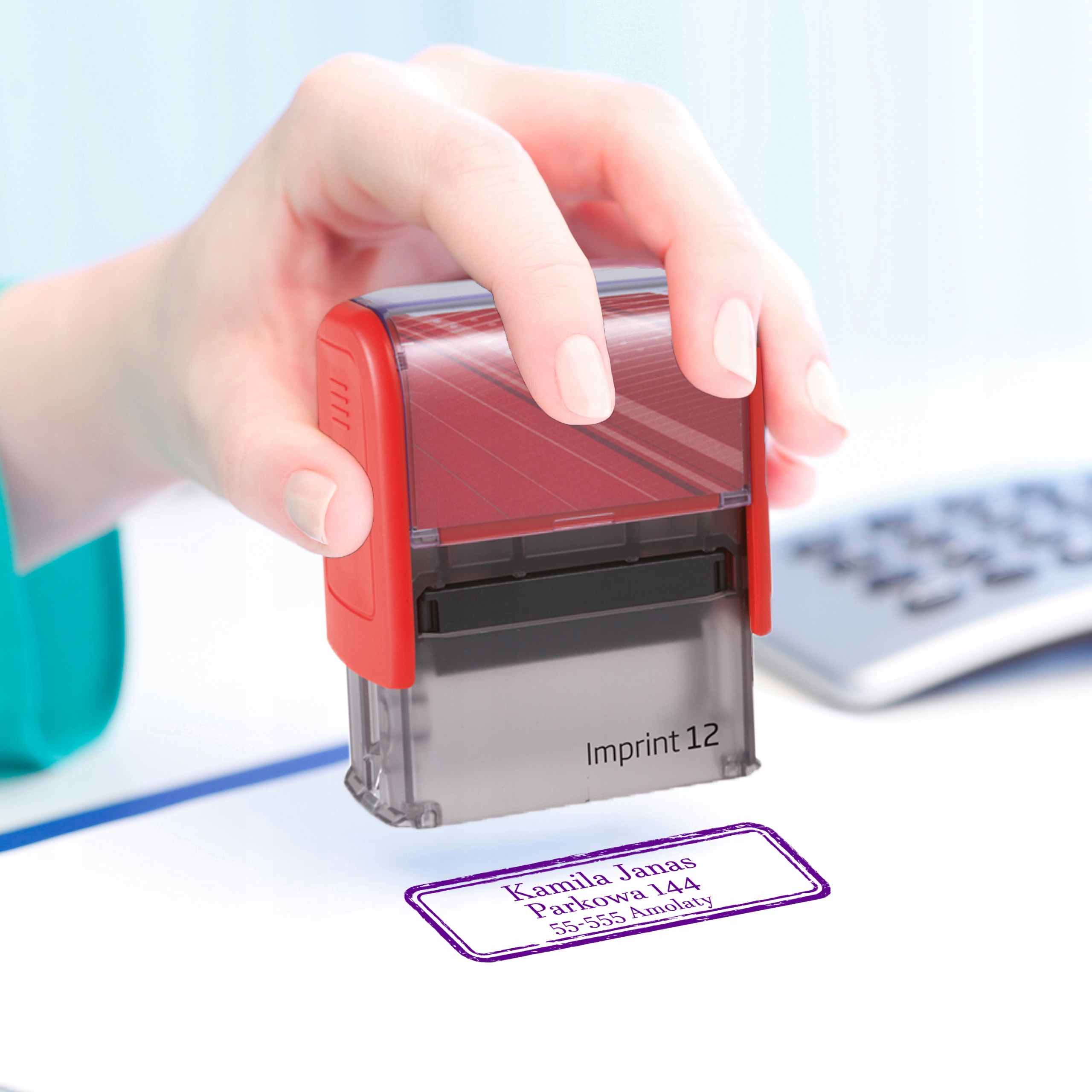 TUSZ DO STEMPLI PIECZĄTEK 30 ML FIOLETOWY TAURUS Pojemność 30 ml