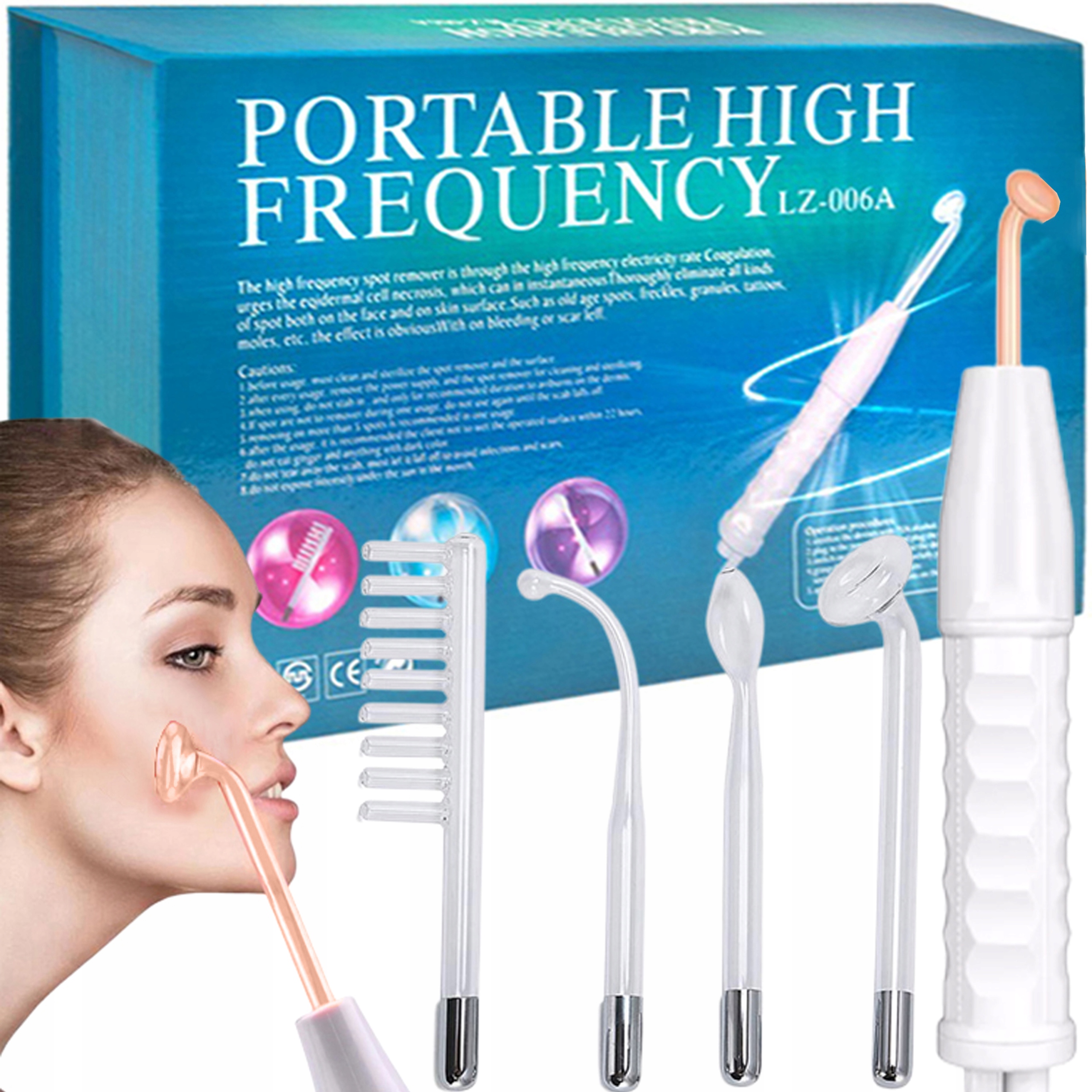 

Darsonval Derma Wand Darsonwal Mocny 4 Peloty