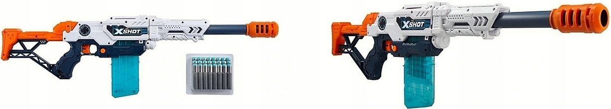 SNAJPERKA WYRZUTNIA X-SHOT MAX ATTACK 24 STRZAŁKI Szerokość produktu 80 cm