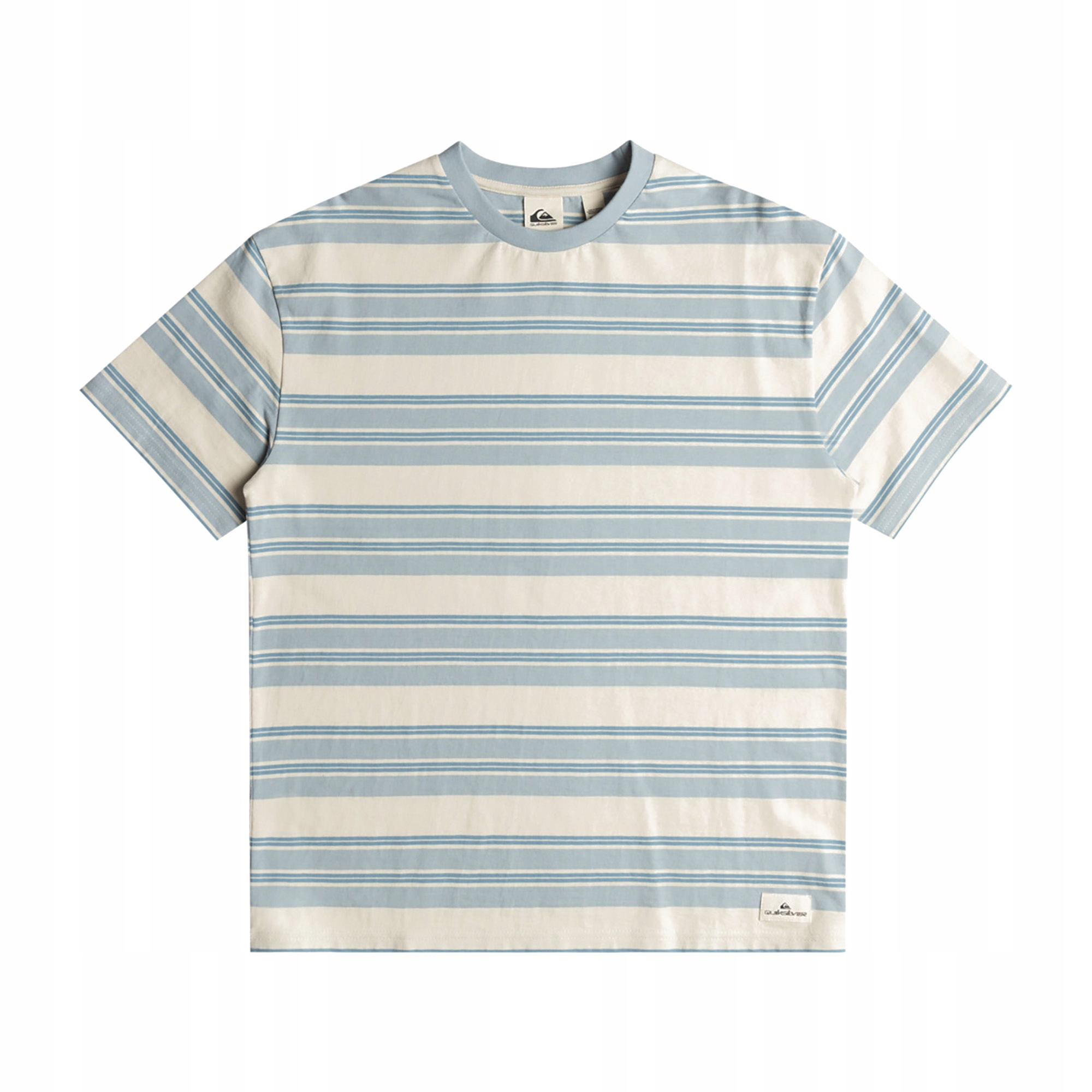 Koszulka męska Quiksilver Eco YD Stripe Tee blue fog eco stripe tee XL