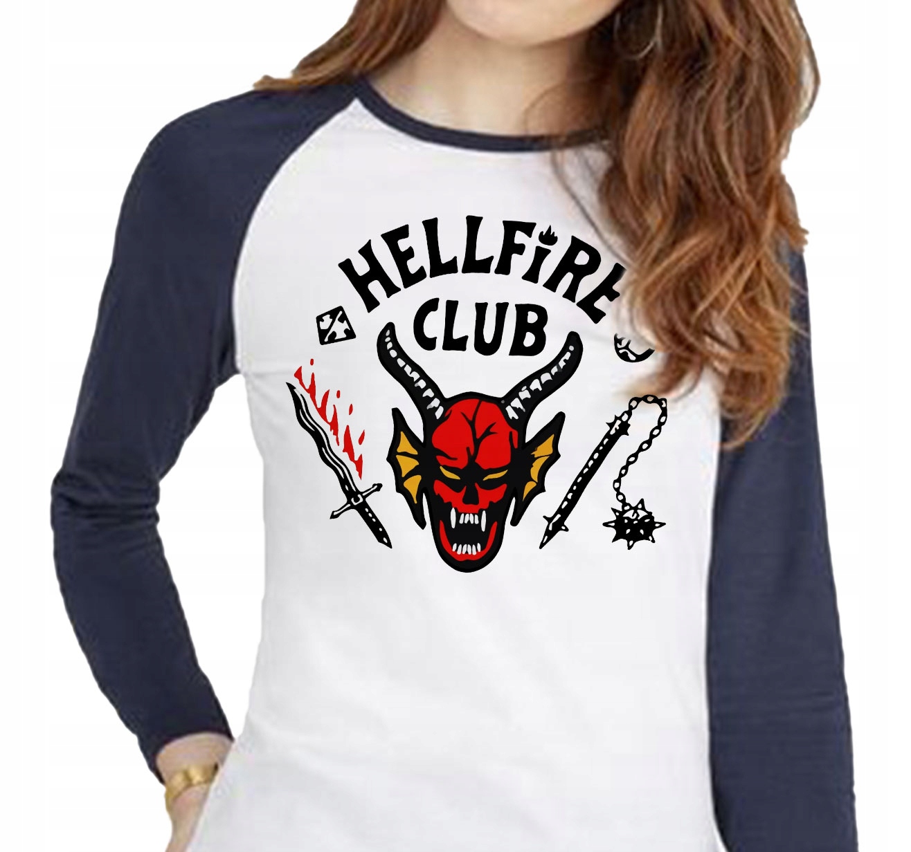

Koszulka Damska Hellfire Club Stranger Things S Y4