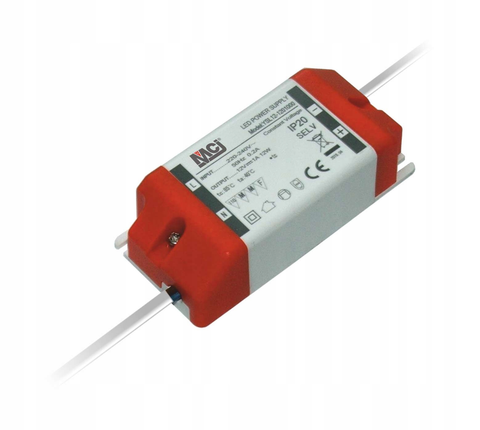 

Mcj Zasilacz Led 12V 12W IP20