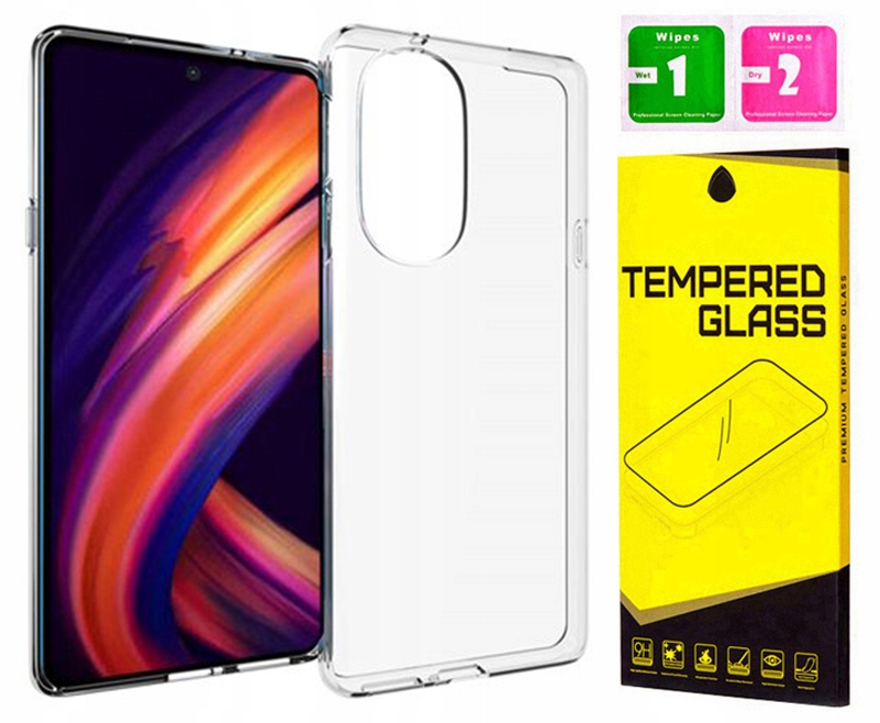 

Etui Silikon Do Motorola Edge 30 Szkło 9H