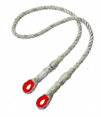 

Linka bezpieczeństwa asekuracyjna do szelek 1,5 mb