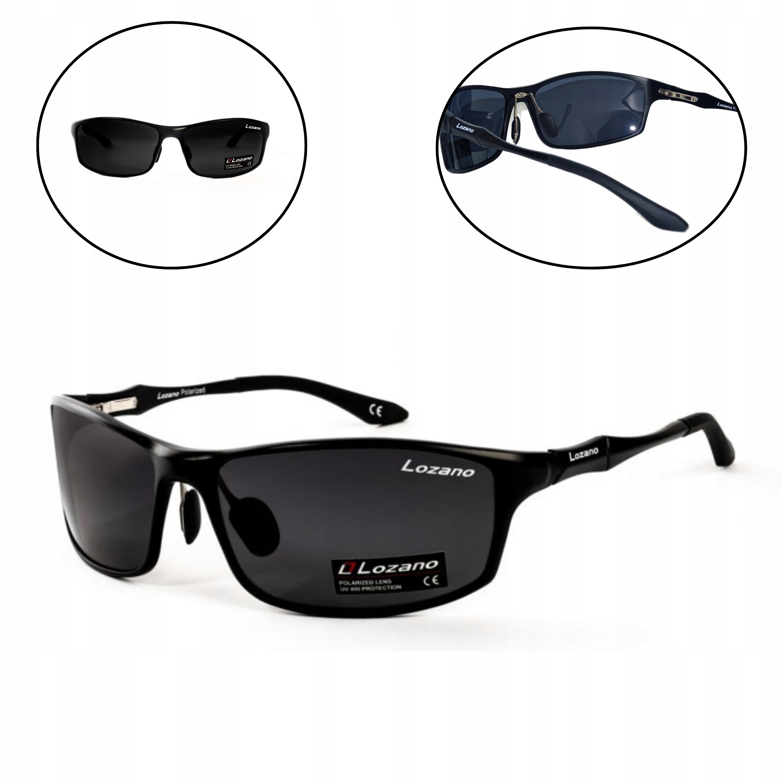Sportovní Pánské Sluneční Brýle Lozano Polarizace Pro Sportovce