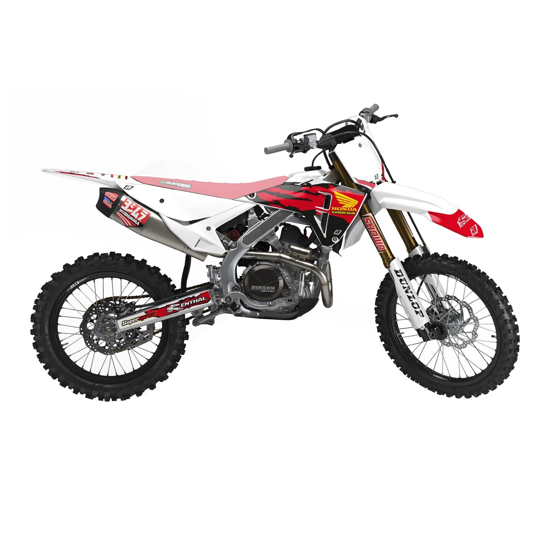 Blackbird Sada Nálepiek (oklein) Honda Crf 250R '25 Crf 450R '25 Retro