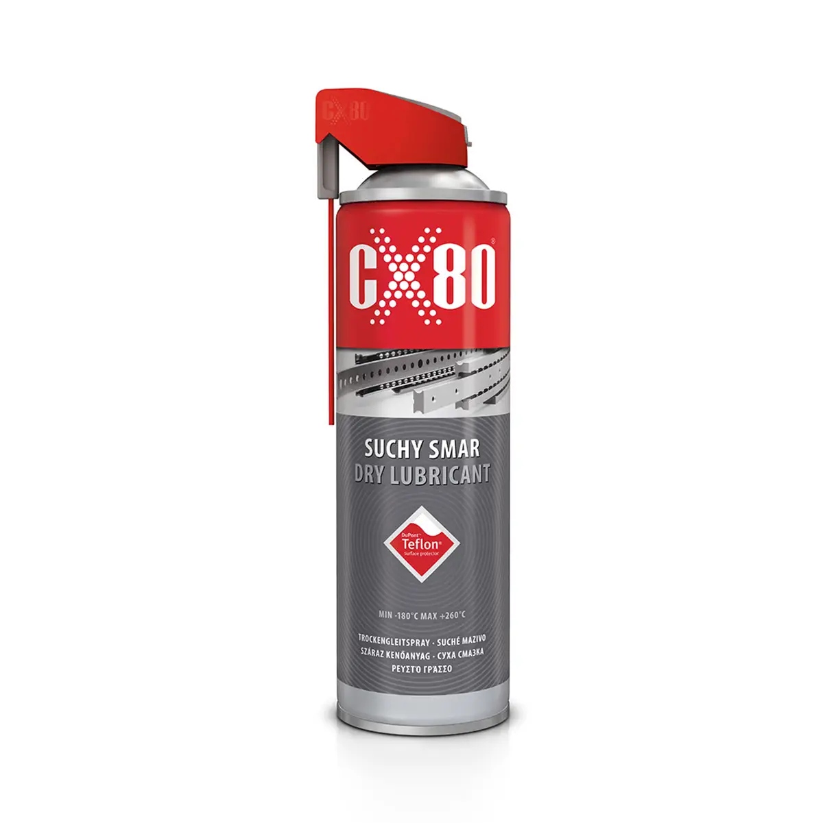 CX-80 Smar teflonowy do tworzyw sztucznych 500ml Duospray