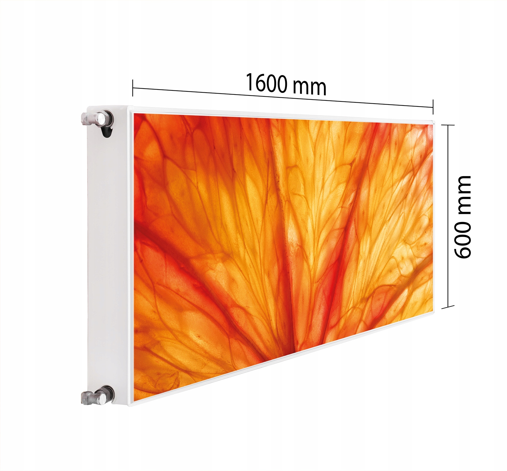 Magnetická Krytka Na Radiátor 160x60 Listy Podložka Magnet