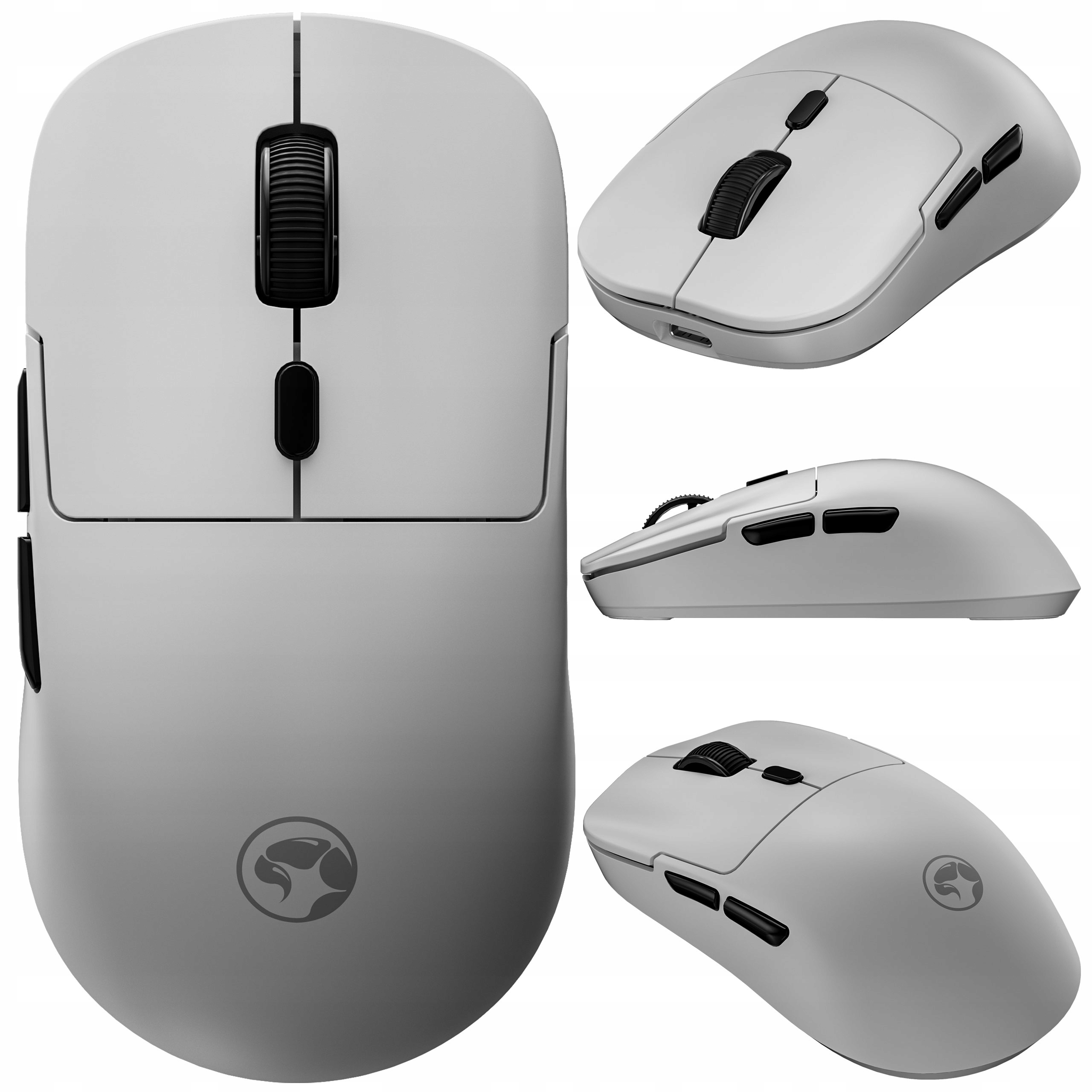 Mysz gamingowa Marvo Niro 50 Wireless Dla Graczy Bluetooth biała ,lekka