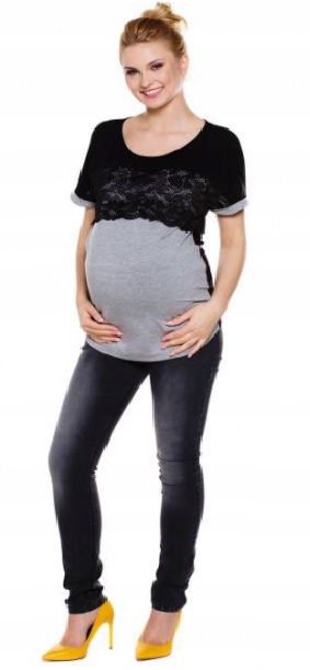 

My Tummy Ciążowe Szare Spodnie Jeans Lexi Mama S