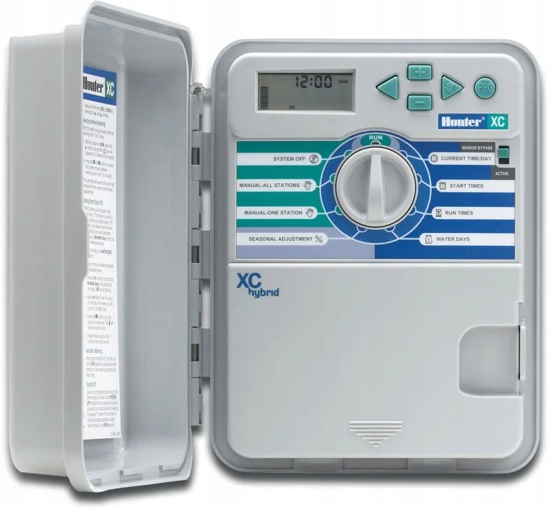 Hunter Ovládač XC-Hybrid Outdoor 600 6 sekcií 9VDC bielo-modrý