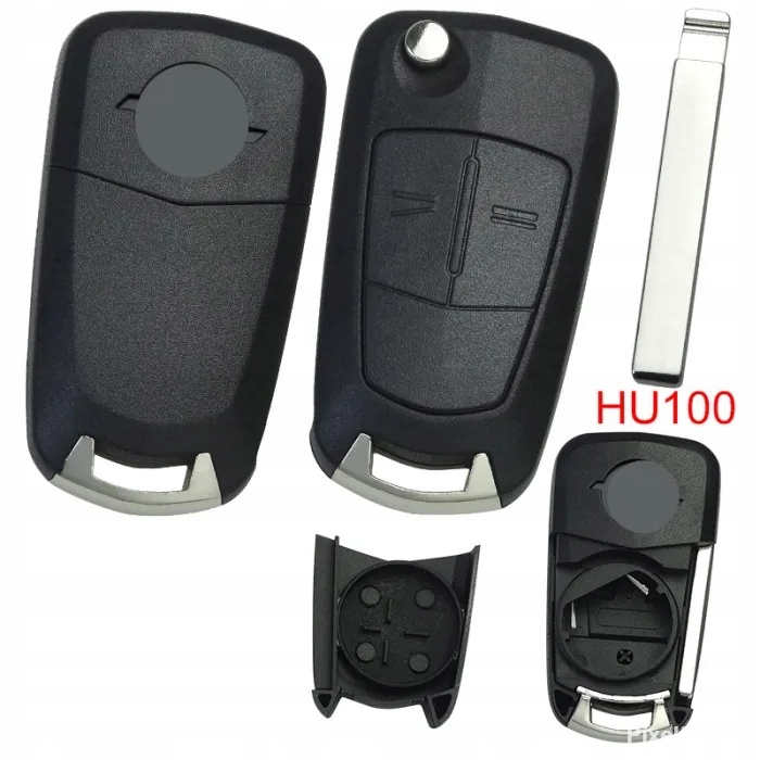 КОРПУС КЛЮЧА АВТОМОБИЛЯ OPEL CHEVROLET 2 КНОПКИ