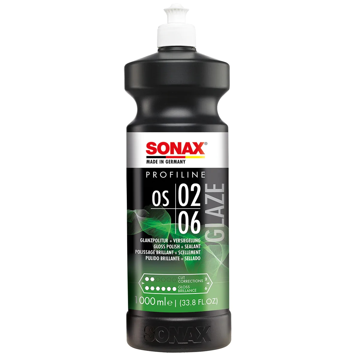 SONAX Profiline OS 02/06 1L усуває дрібні подряпини