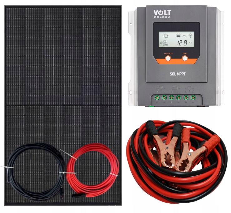 PANEL SŁONECZNY ZESTAW SOLARNY 310W + REGULATOR