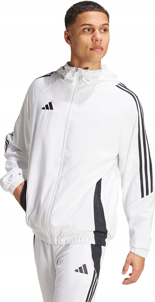 Pánská Bunda Adidas Tiro 24 Bílá IM8808 vel. M
