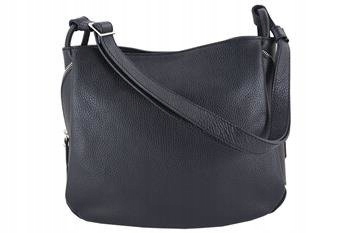 Barberini's - torebki worki skórzane - Czarna