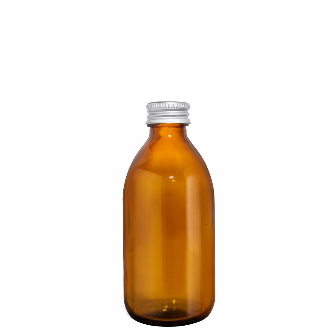 

Butelka Szklana Brąz 250ML Z Nakrętką Aluminiową