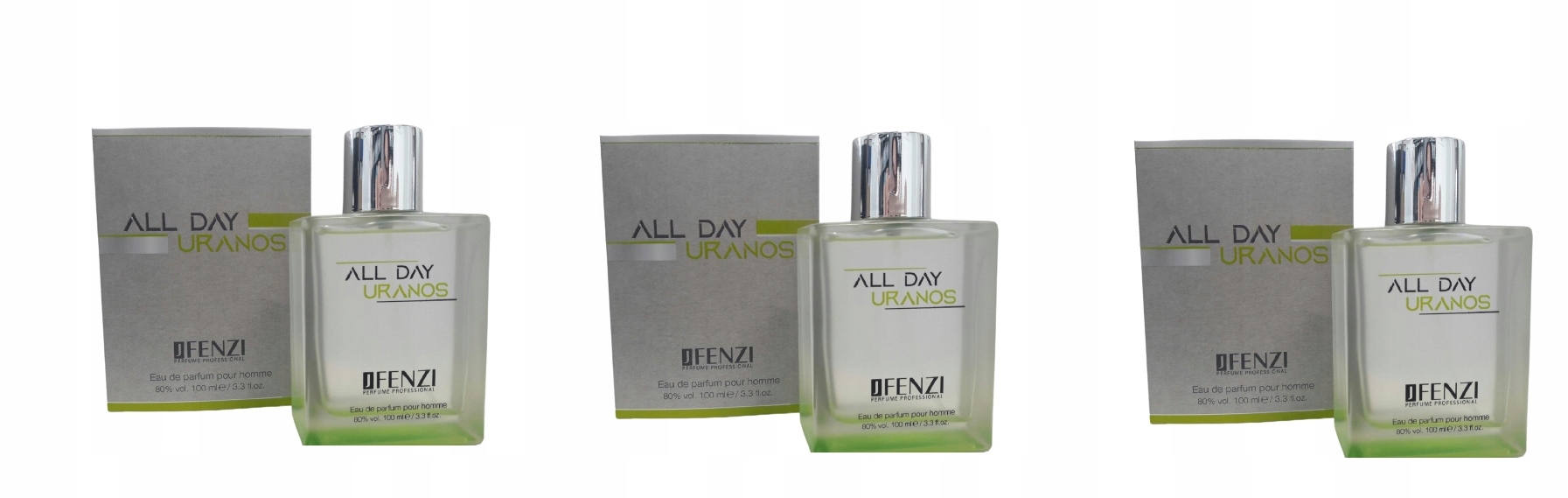 JFenzi Uranos All Day 3x100 ml parfémovaná voda