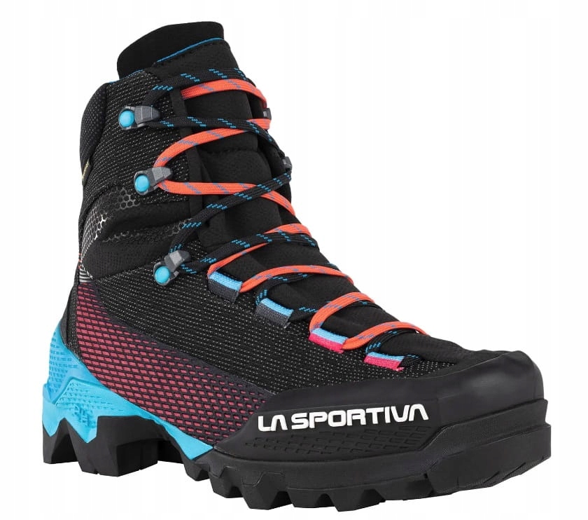 Buty Damskie La Sportiva Aequilibrium St Gore-Tex black/hibiscus 39,5