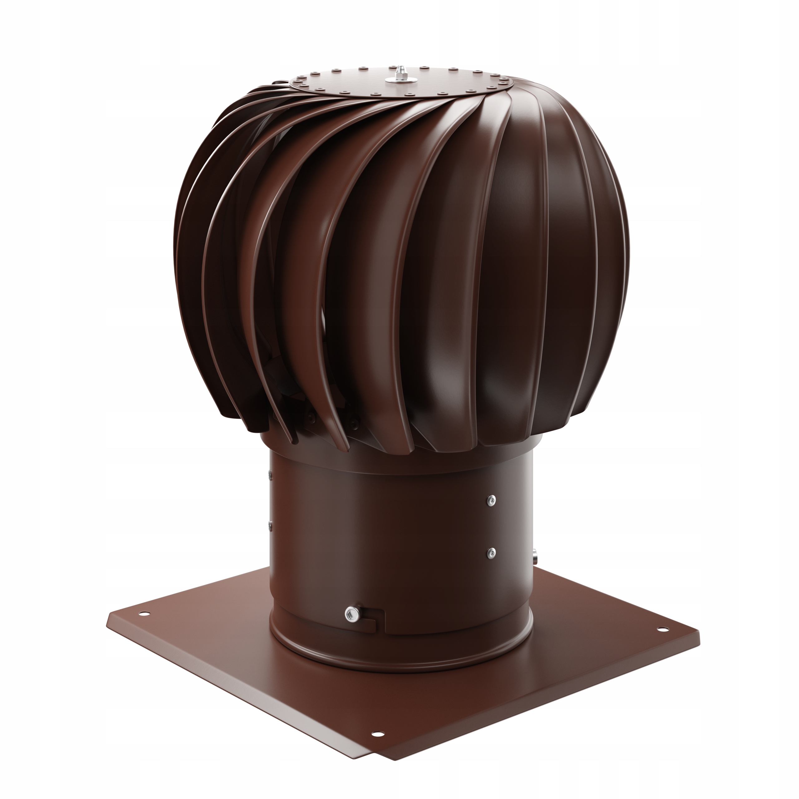 Rotační nástavec 150 mm Velmi tichý Tmavě hnědý práškový lak Dospel