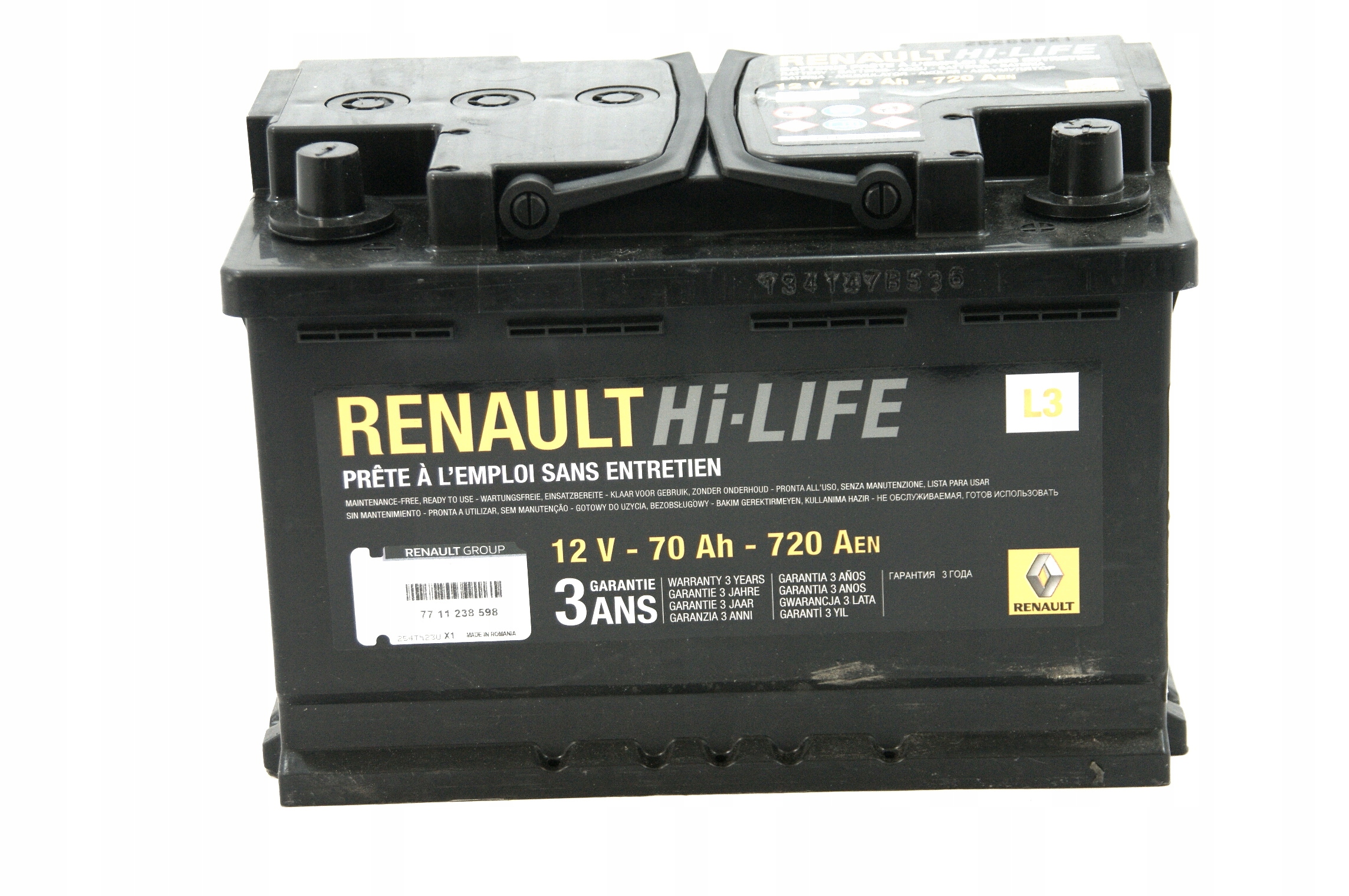 Batterie 12V L3 720A 70Ah ➤ AUTODOC