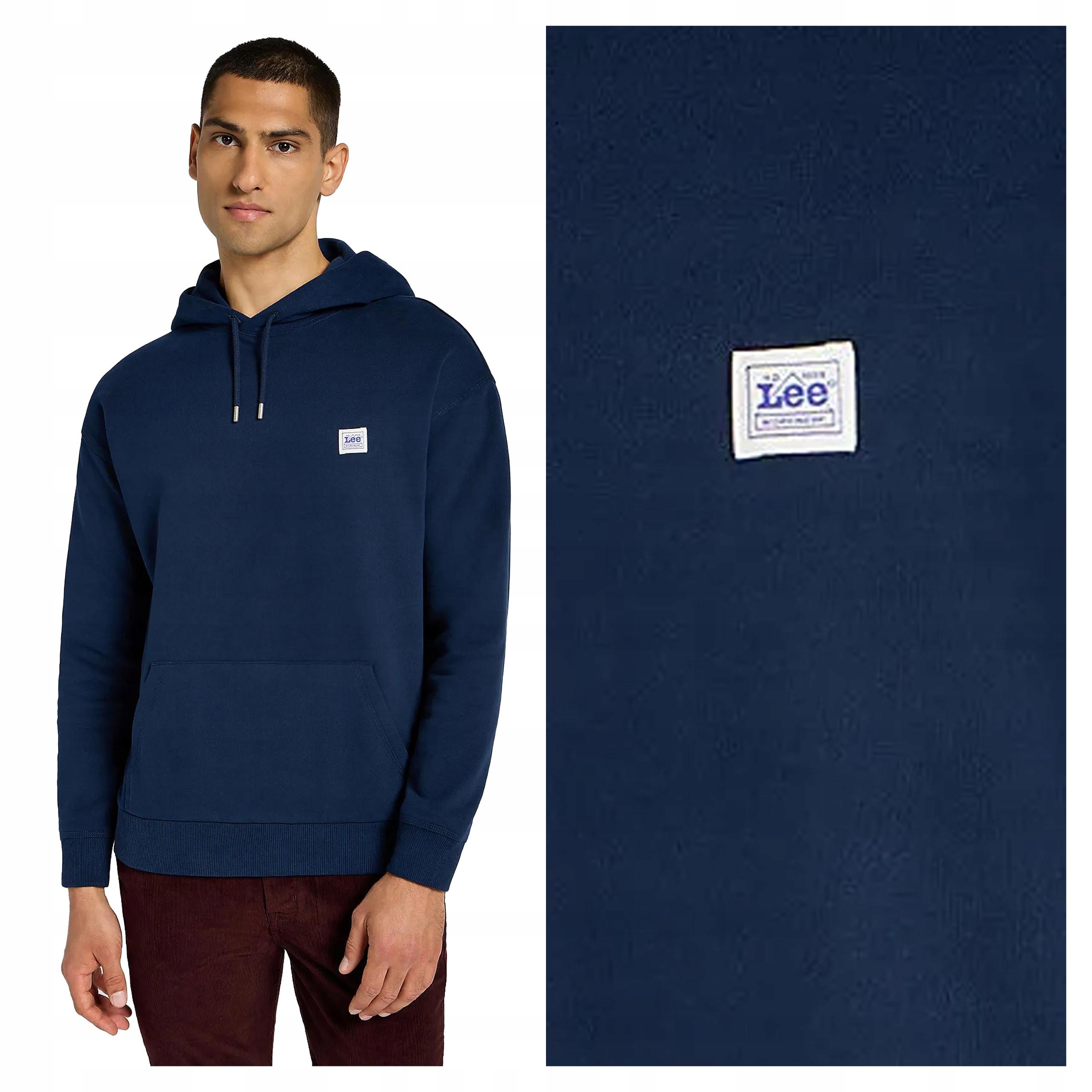 Lee Ww Hoodie S Pánská mikina nerozepínací