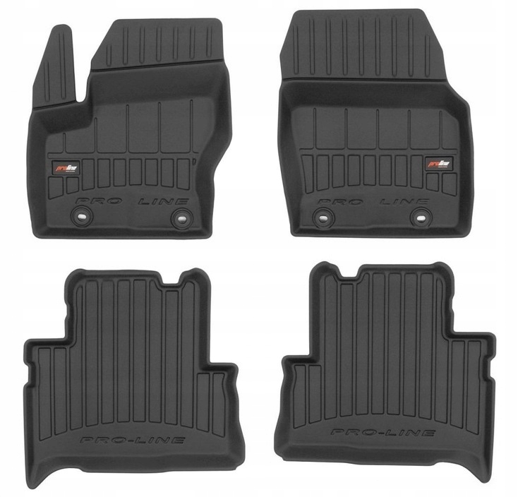 Gumové Koberce Pro Ford C-Max Mk1 2003-2010 Korytka 3D