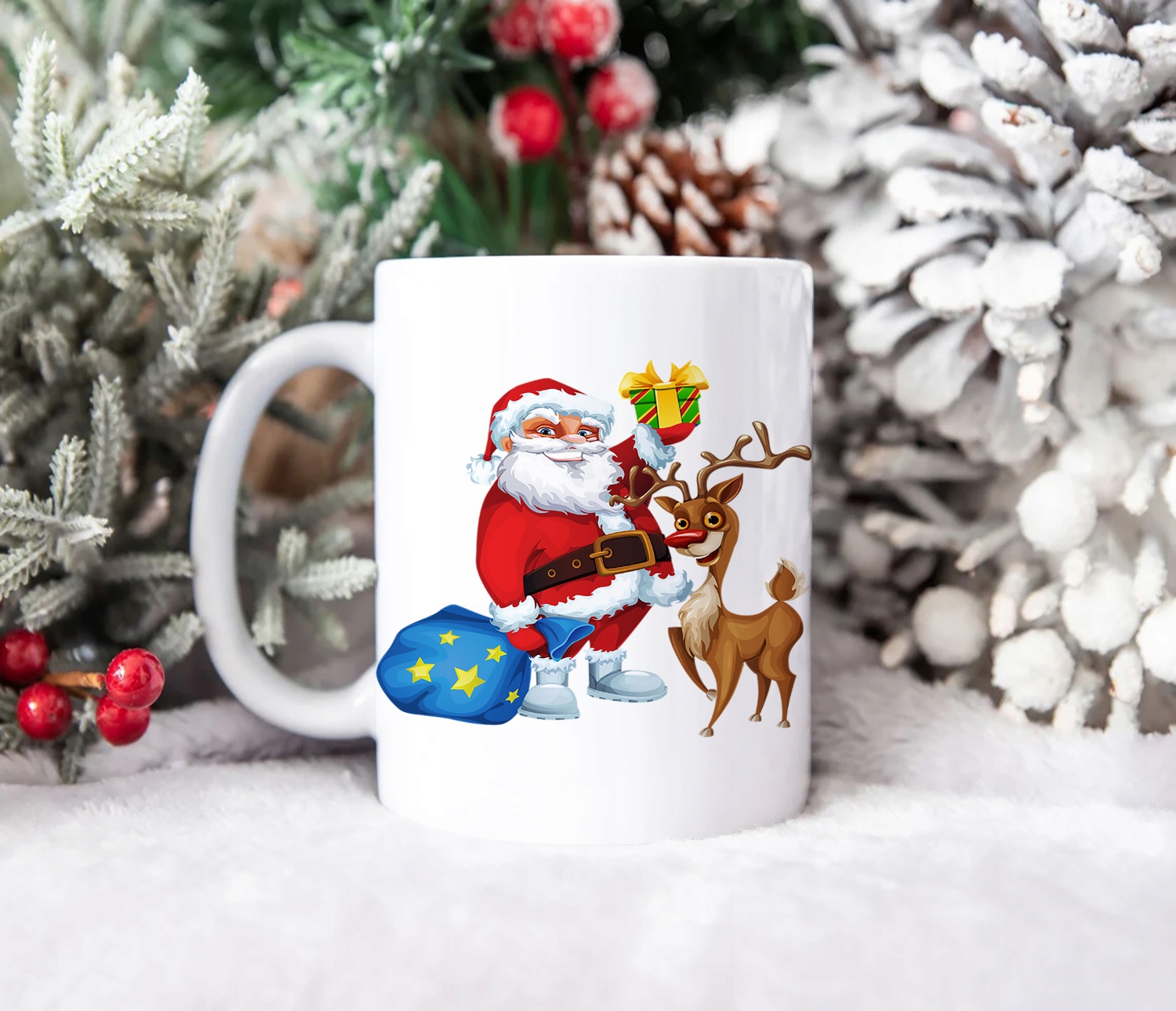 SUPER ŚWIĄTECZNY KUBEK PREZENT 330ml MIKOŁAJ Rodzaj kubek