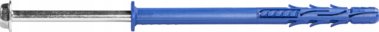 Kołek ramowy z kołnierzem i wkrętem uniwersalne Rawlplug 10x80 mm 20 szt