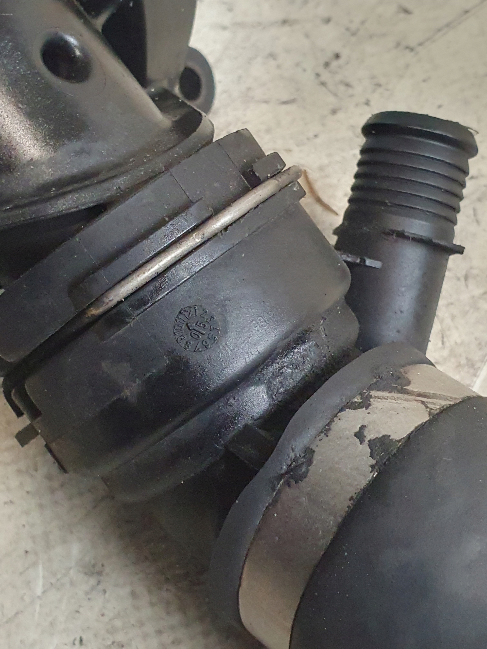 pipe hose wiring OE 7790743 BMW E91 320d 2.0d 06r.