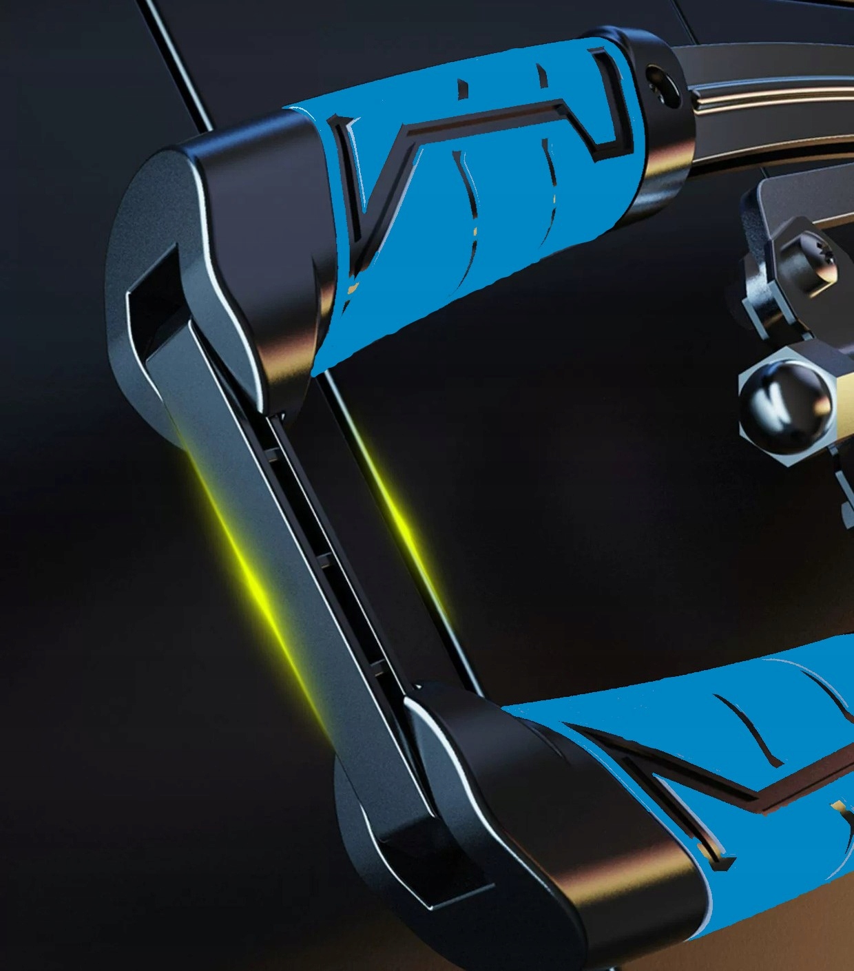 EKSPANDER DO ĆWICZEŃ ŚCISKACZ RAMION KLATKI PIERSIOWEJ REGULACJA 10-200 KG Model NIEBIESKI