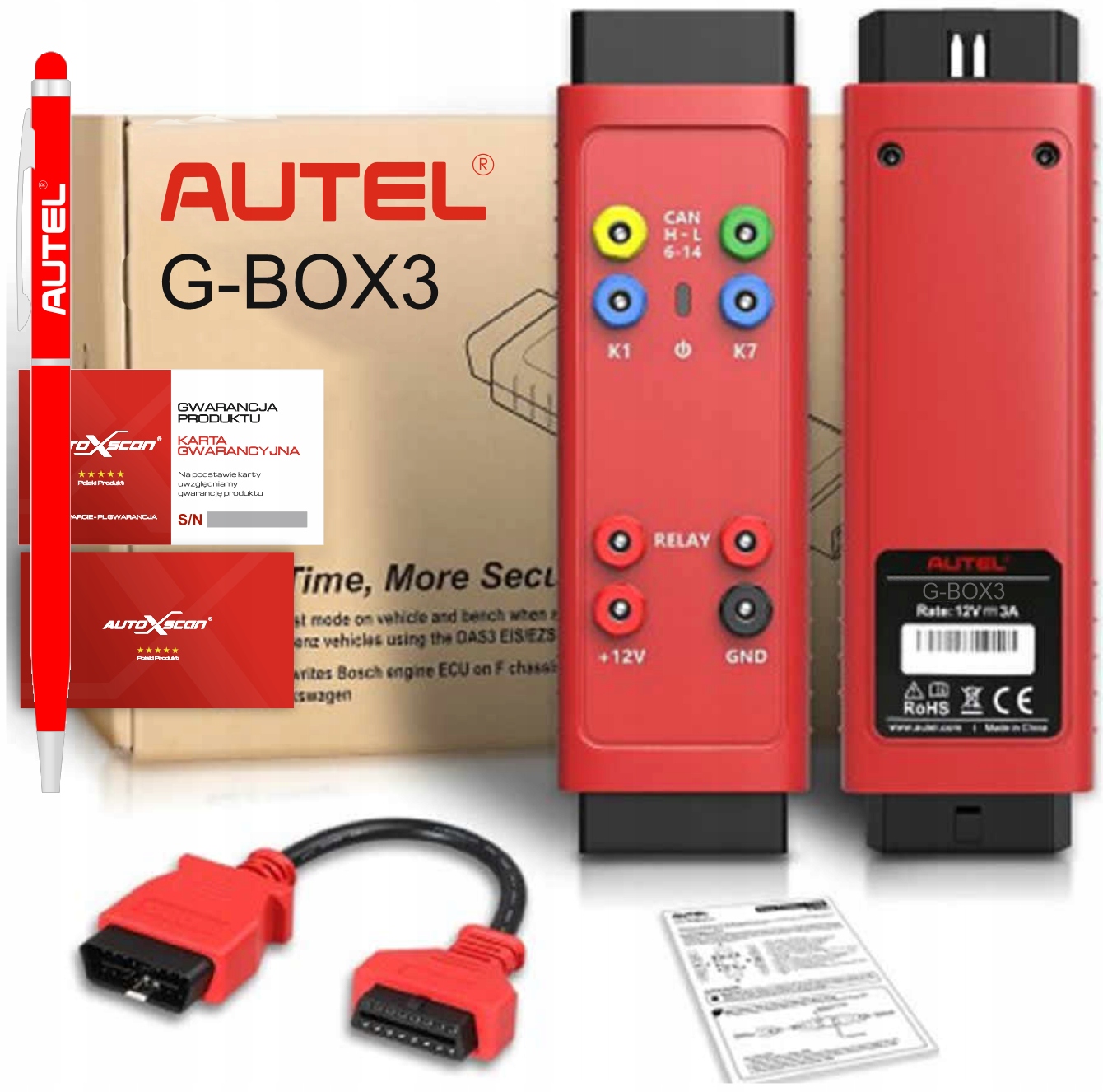 

Autel G-BOX3 Mercedes All-Key-Lost IM608 IM508 Mqb