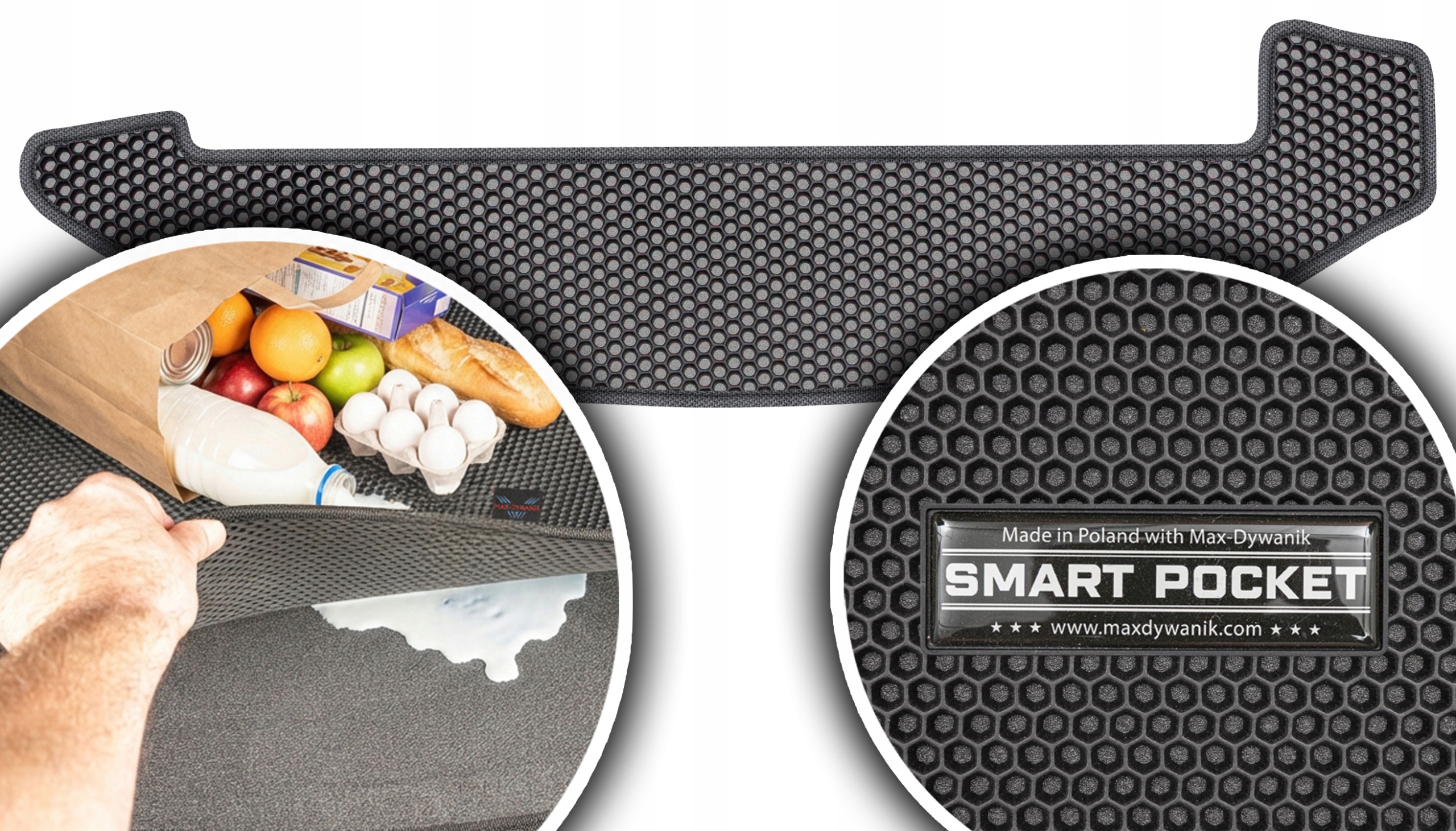 Kia Carens III Minivan 7os 06-13 Vložka do zavazadlového prostoru Eva Smart Pocket