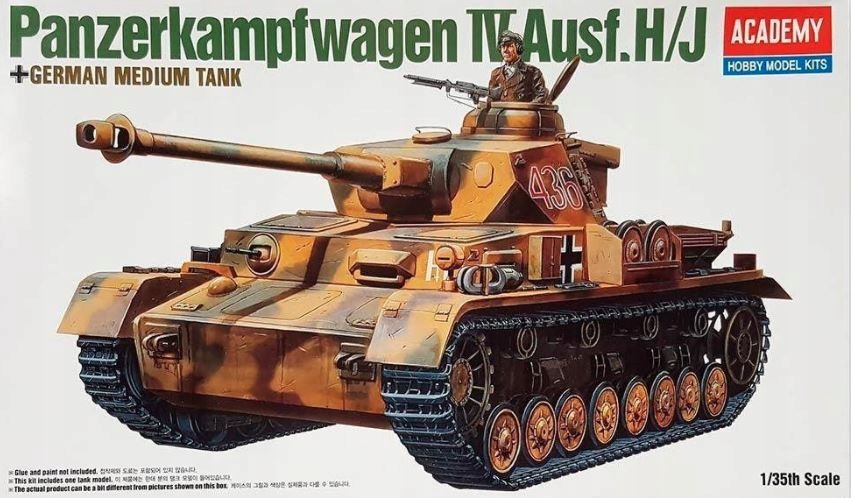 Vojenský model Panzerkampfwagen Ausf. IV H/j Academy MA-13234