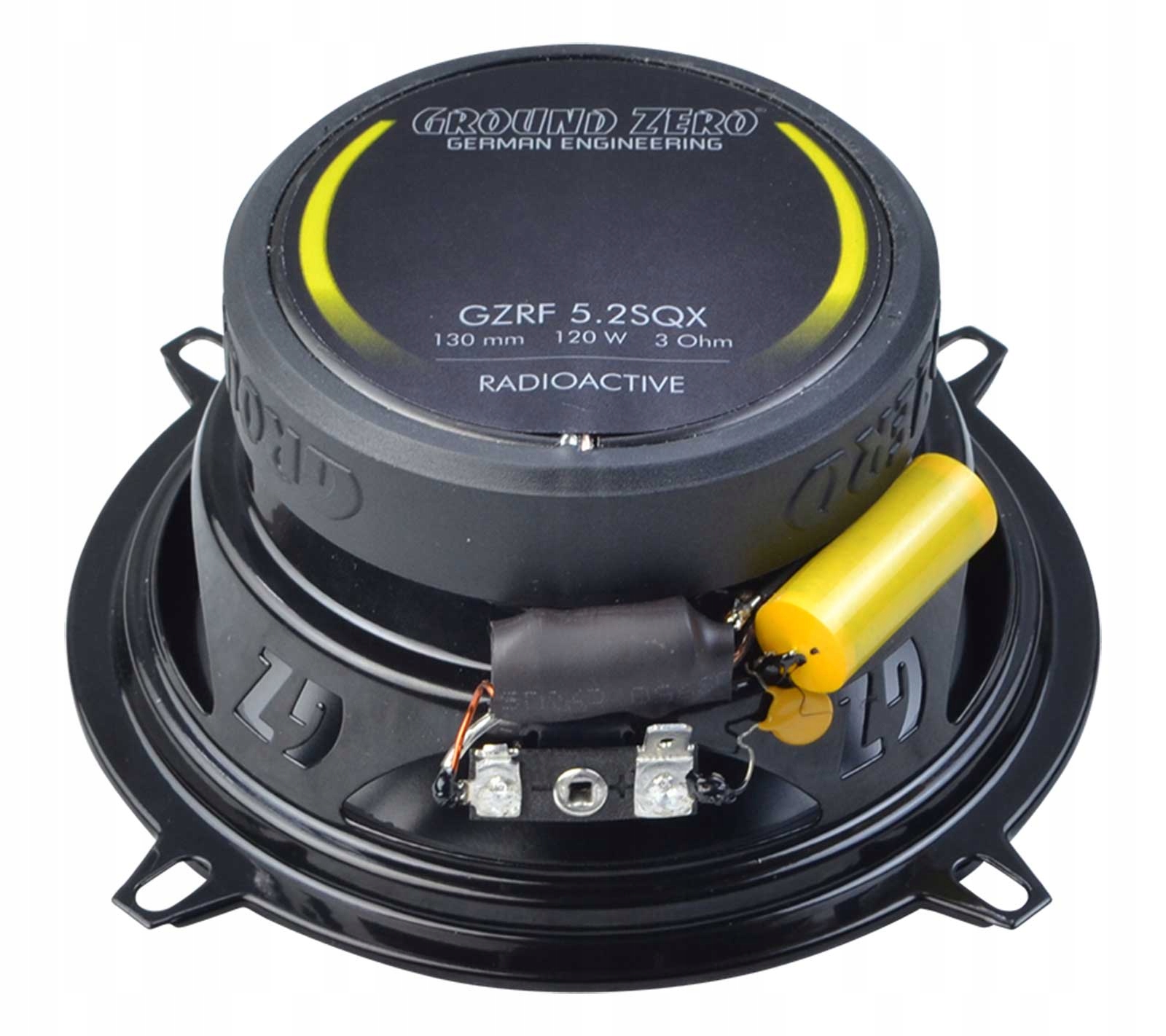 Ground Zero Gzrf 5.2SQX reproduktory do auta 130 mm 3 Ohm Zelená Hora