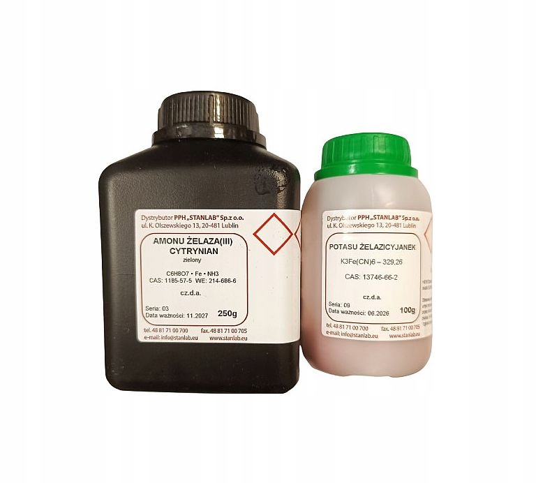 Zestaw do cyjanotypii