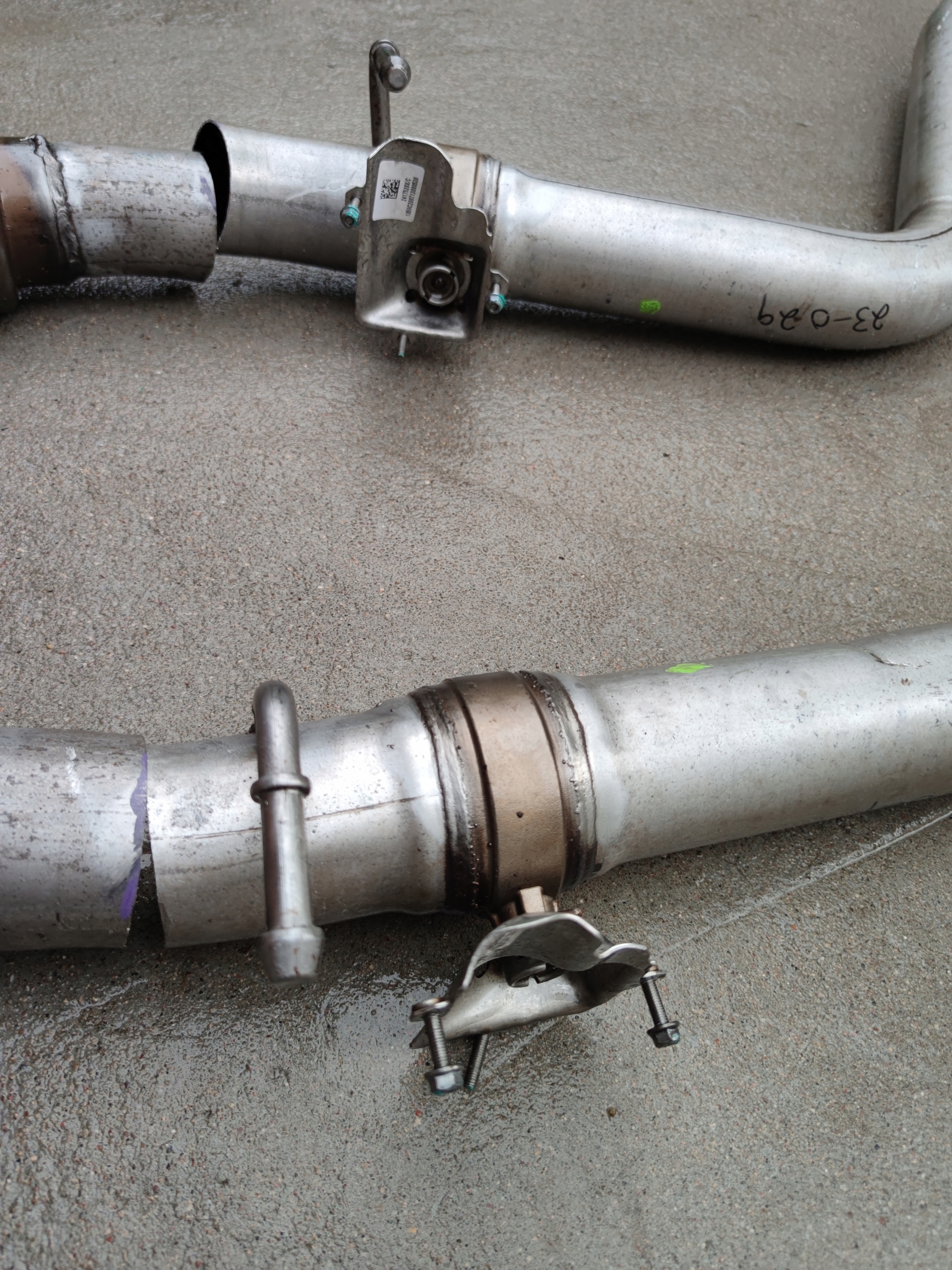 Dodge CHALLENGER система выпускной 2015+