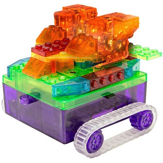 TANK RUNNER 8w1 Laser Pegs świecące klocki LED 5+ Marka Laser Pegs