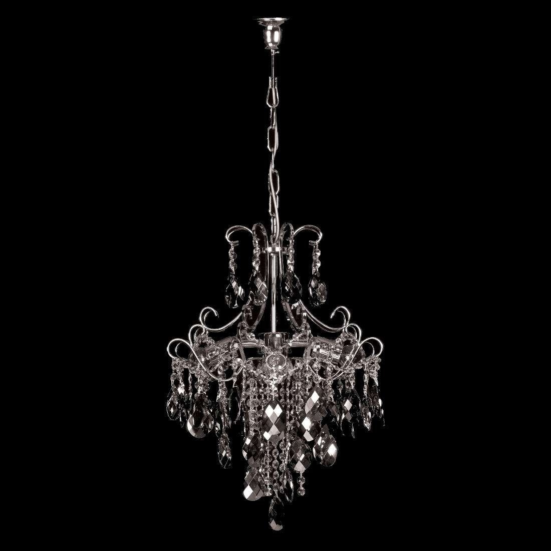 Úchvatné závěsné osvětlení W-e 0705/4 Cr+wt, lampa do ložnice