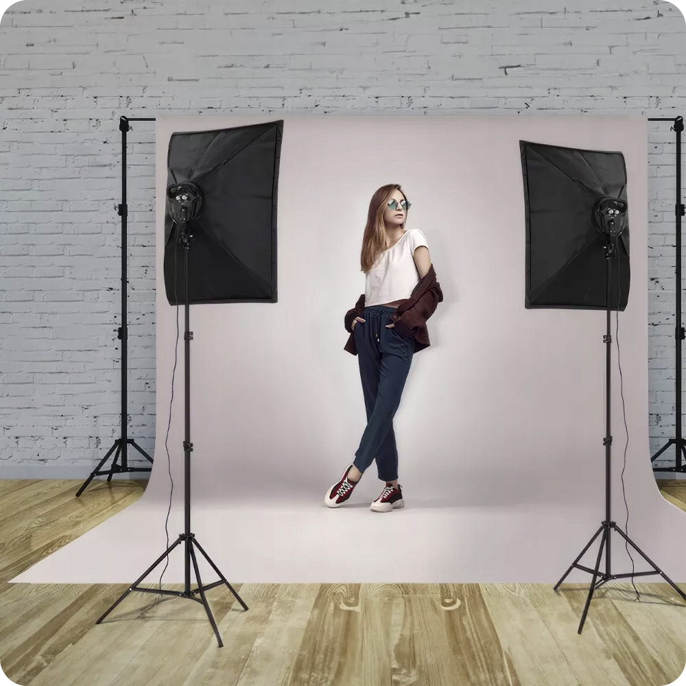 Lampa Softbox Zestaw 2x Oświetlenie Ciągłe 500W 50x70 Statyw Wysoki 200 cm EAN (GTIN) 5906058400999