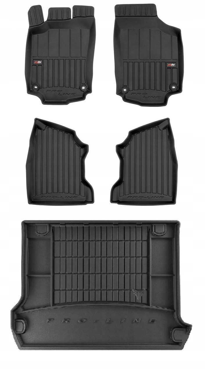 Set 3D gumové rohože Opel Combo C 2001-2011