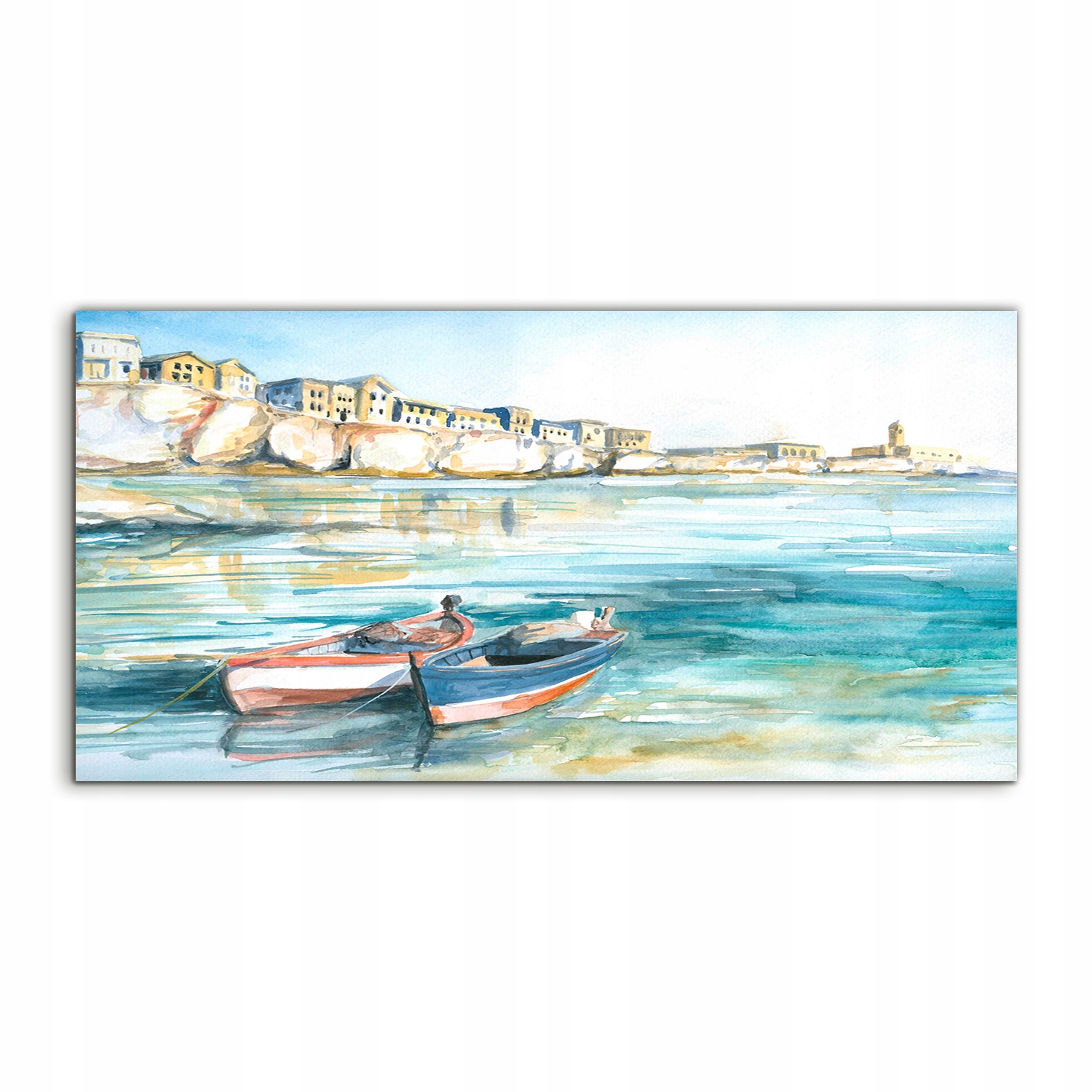 

Fotoobraz akryl 100x50 wiszący Wybrzeże Akwarele