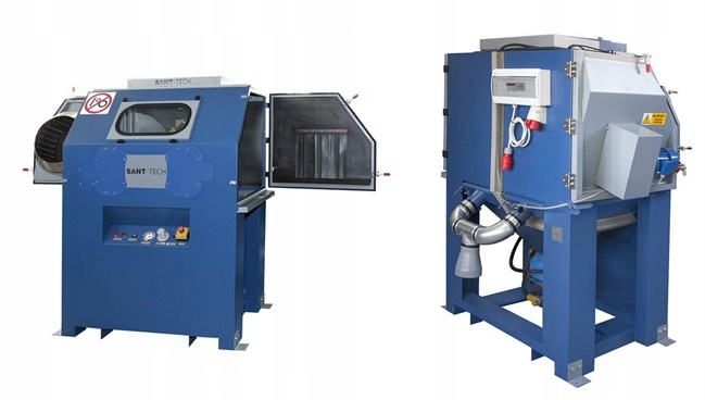 Piaskarka do druku 3d / bębnowa - SANT-TECH Rodzaj kabinowa