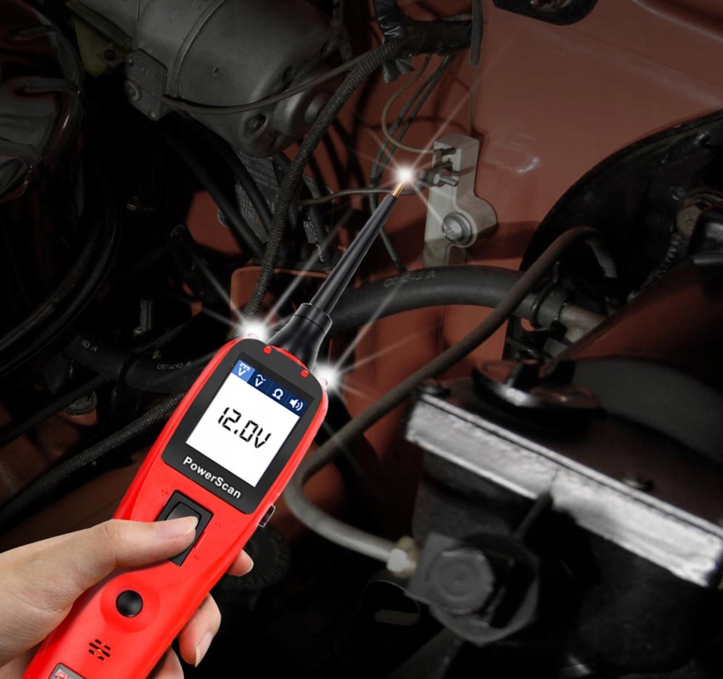 TESTER MIERNIK OBWODOW KABLI Autel PowerScan PS100 Producent code 6937357200552