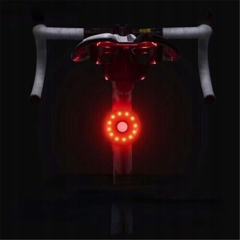 LAMPKI LAMPKA ROWEROWE LED ROWEROWA PRZÓD TYŁ 2SZT Czas pracy 16 h