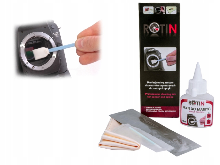 

Rotin Zestaw do czyszczenia matrycy Full Frame 24